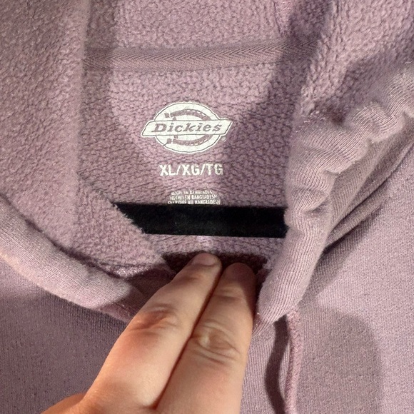 Dickies Purple Women’s Hoodie - Picture 3 of 5